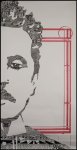 Giacomo Puccini (2018)<br />3' x 6'<br />pen, brush, India ink and oils on paper